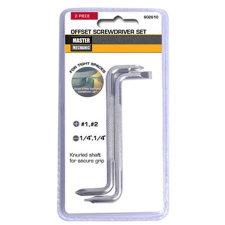 Hangzhou Great Star Industrial Master Mechanic Soft Grip Screwdriver Set, 2PK 164995